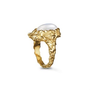 Göttin Ring mit Mondstein von Maanesten - 35351a